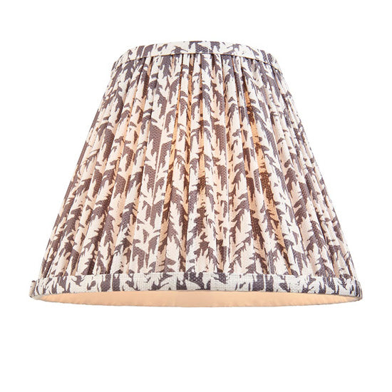 Higgledy And Leaf 25cm Pearl Grey Shade Table Lamp With High Gloss Pink Clay Base