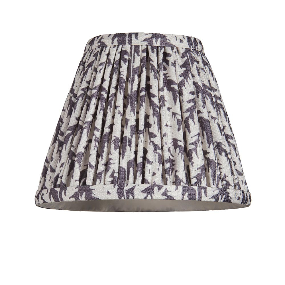 Wood Wing And Leaf 16cm Pearl Grey Shade Wall Light In Brushed Aged Brass