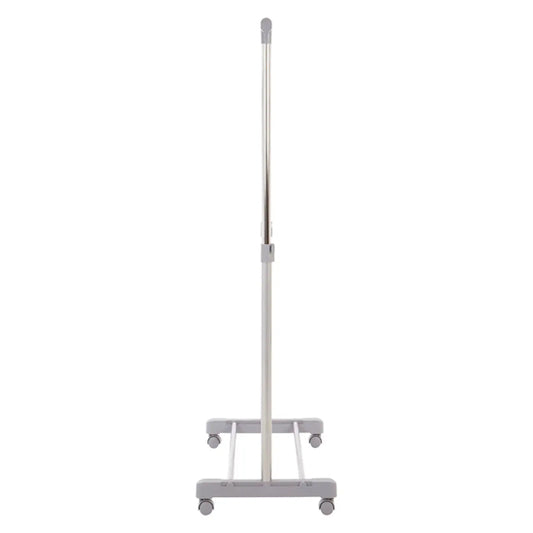 Alghero Metal Clothes Hanging Rail With Wheels In Chrome