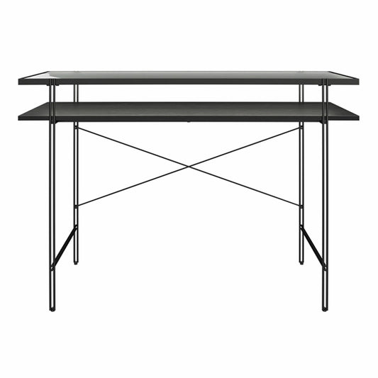 Wainwright Wooden Laptop Desk In Black Oak