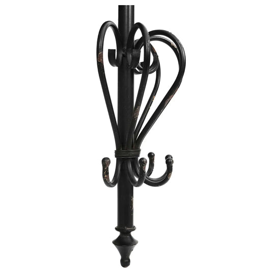 Colombo Metal New York Loft Coat Hanging Rack In Black