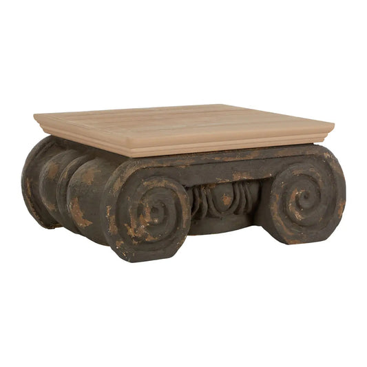 Pompeii Wooden Coffee Table In Ornate
