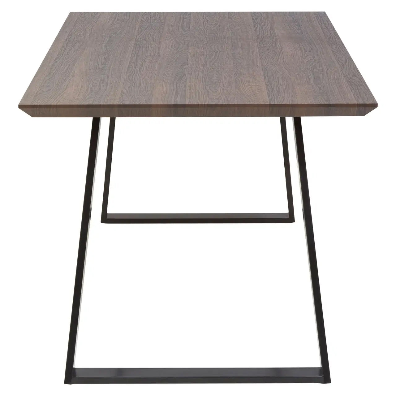 Westford Wooden Dining Table In Wood-Effect With 6 Grey Chairs