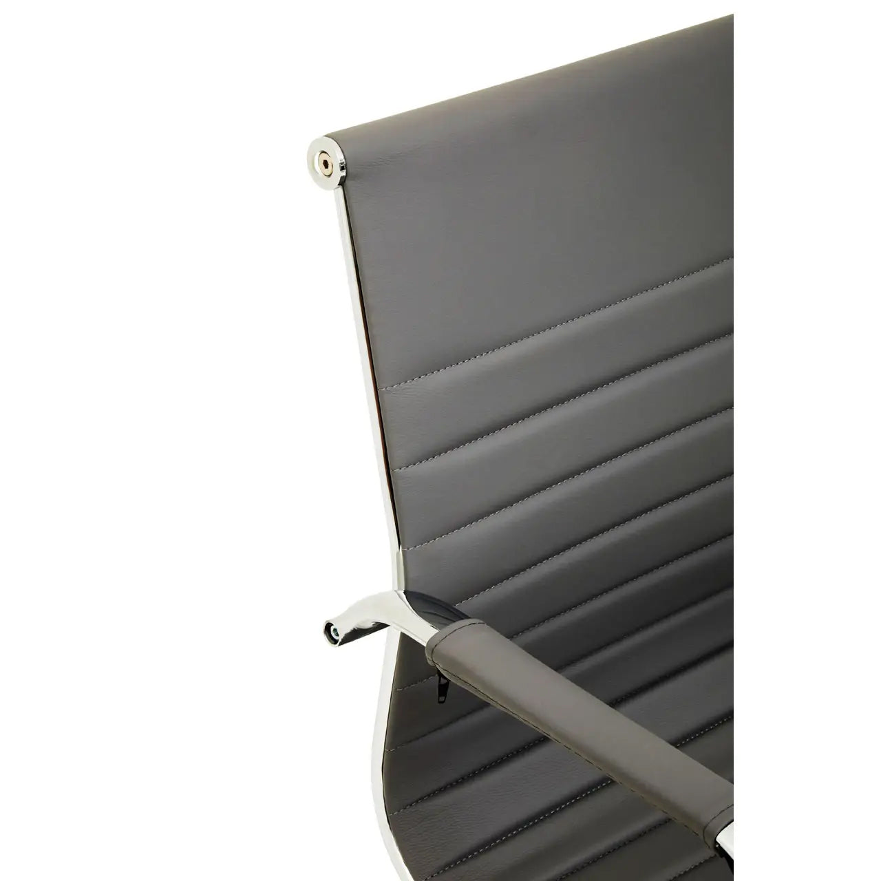 Brent Low Back Faux Leather Home And Office Chair In Black