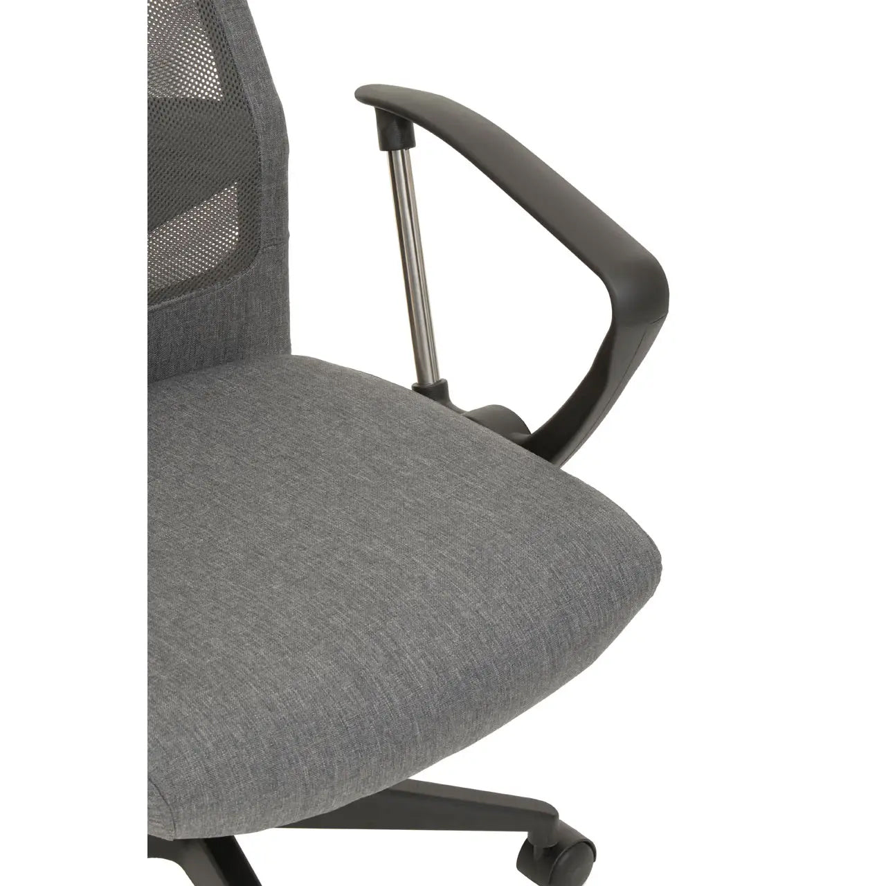 Brent Mesh And Fabric Home And Office Chair In Grey