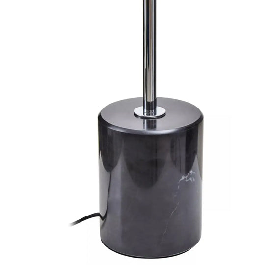 Revive Small Metal Table Lamp With Silver Base