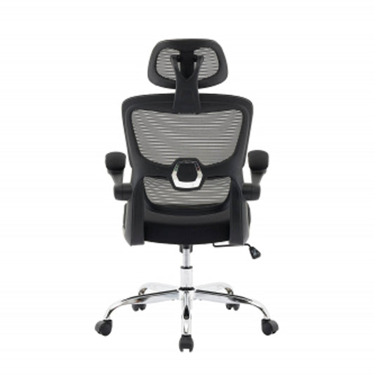 Supreme Mesh Home And Office Chair In Black