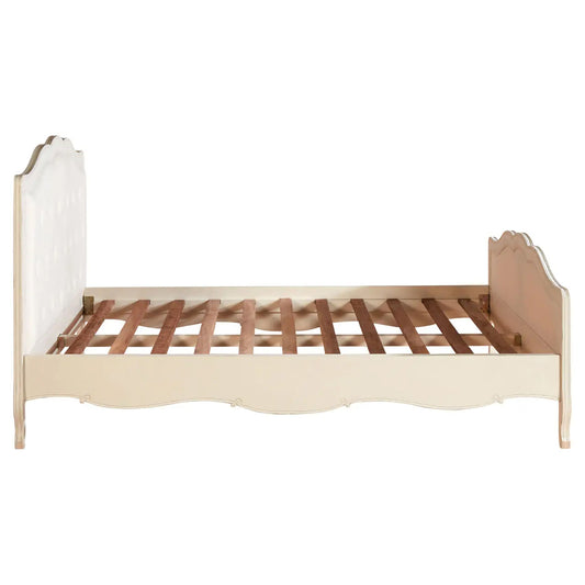 Loire Wooden Super King Size Bed In Painted White