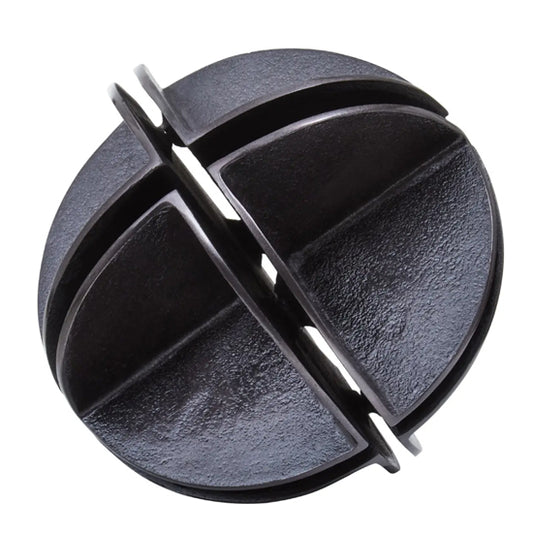 Prato Aluminium Sculpture In Black Nickel