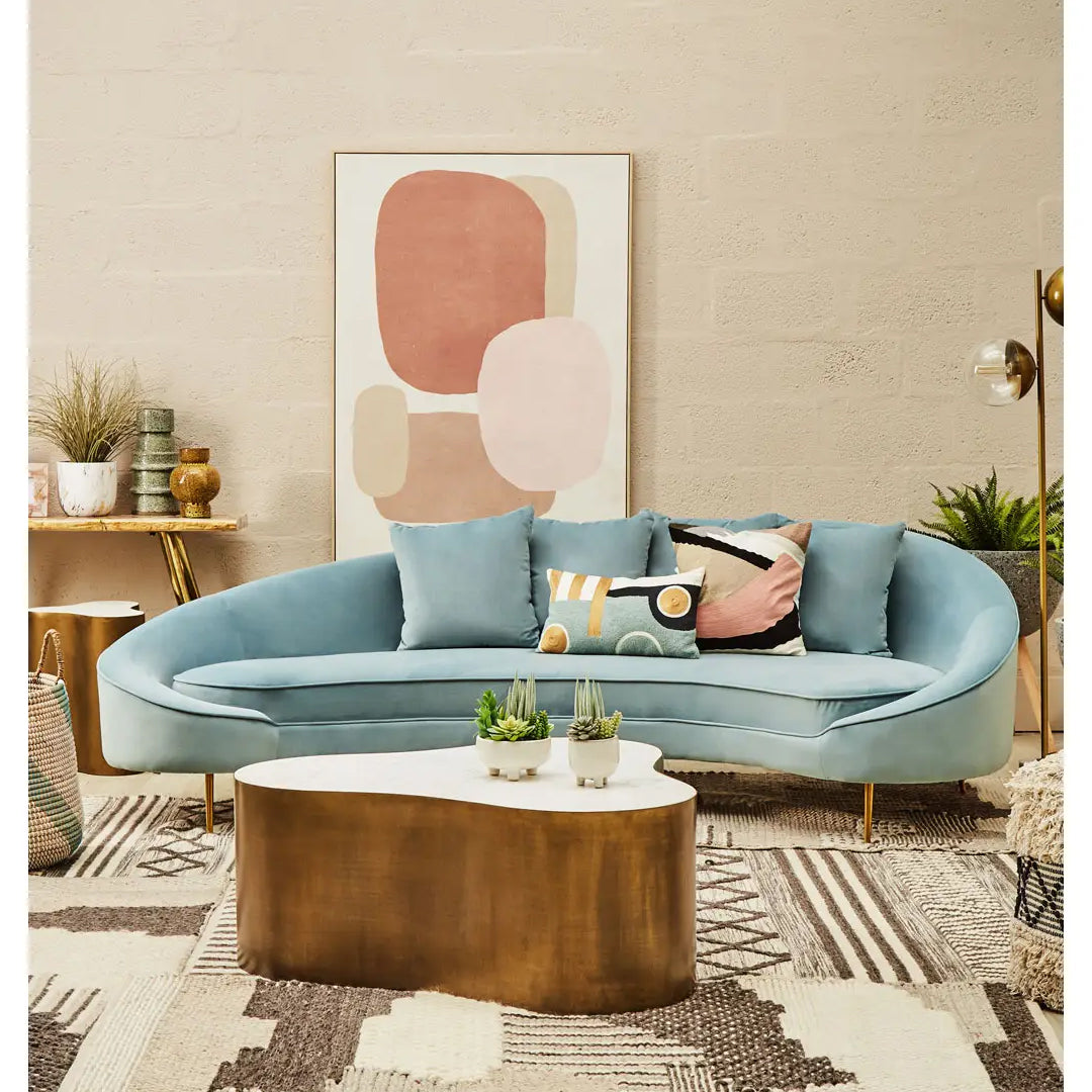 Astratto Canvas Wall Art In Natural