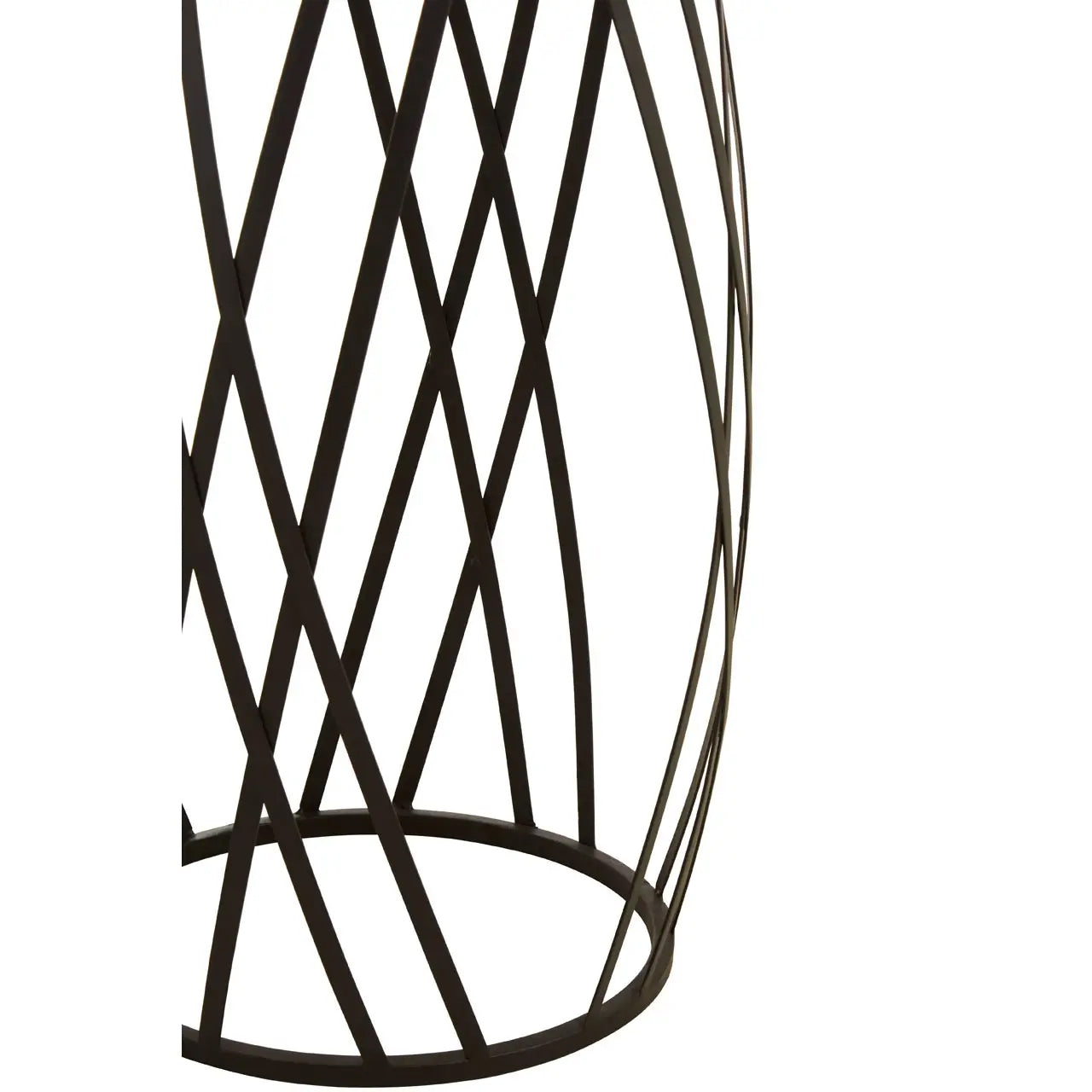 Avantis Round Set Of 2 Side Tables With Gold Metal Frame