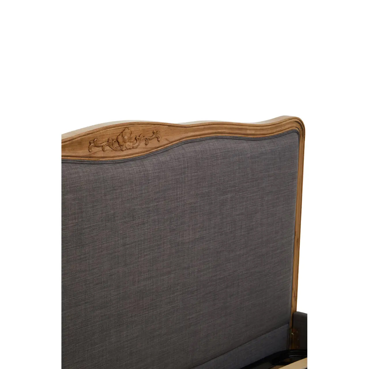 Parkside Fabric Super King Size Bed In Grey