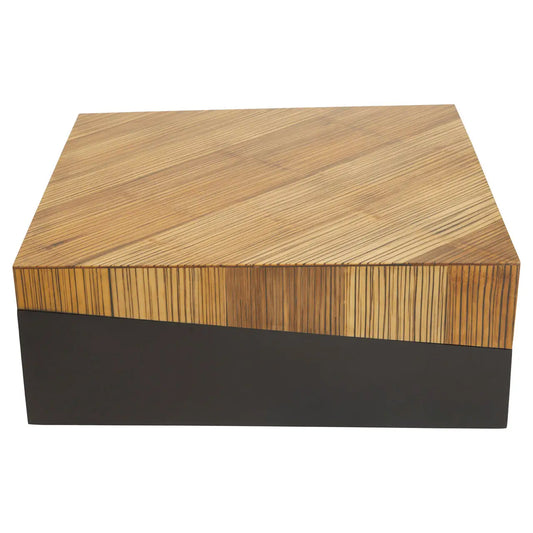 Gabor Large Bamboo Coffee Table In Natural