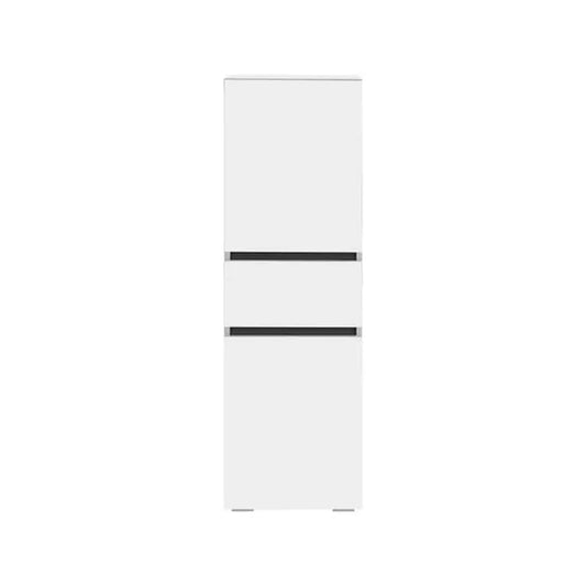 Wisla Wall Wooden Bathroom Storage Cabinet In White