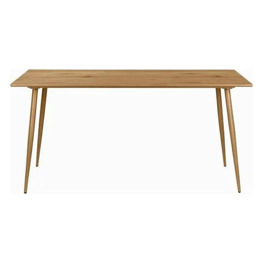 Monza Rectangular 120cm Wooden Dining Table In Oak