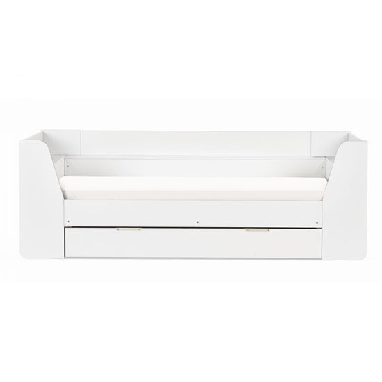 Cyclone Wooden Daybed With Drawers In White