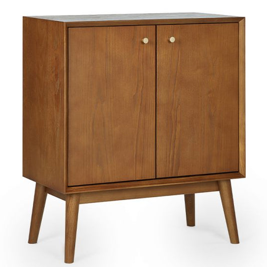 Lowry Wooden Sideboard Small With 2 Doors In Cherry