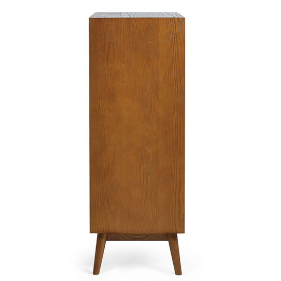 Lowry Wooden Chest Of 3 Drawers In Cherry