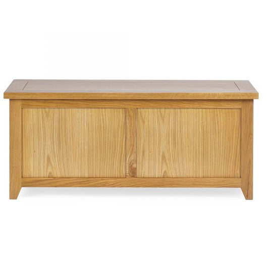 Mallory Wooden Hallway Storage Bench In Oak
