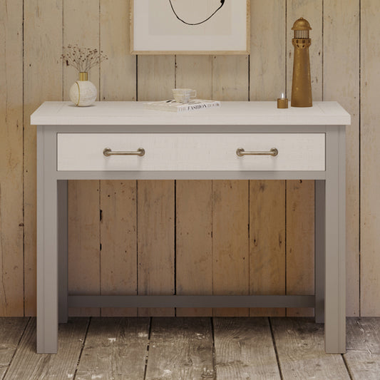 GreyStone Wooden Hidden Laptop Desk In Grey
