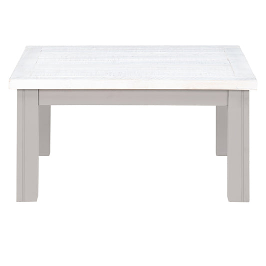 GreyStone Wooden Square Coffee Table In Grey