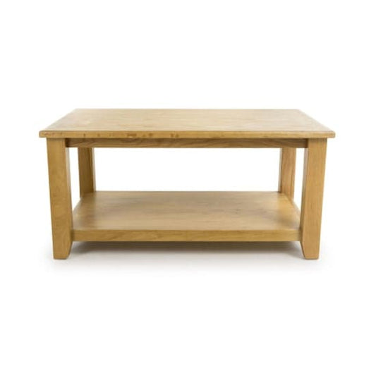 Madrid Wooden Coffee Table In Oak
