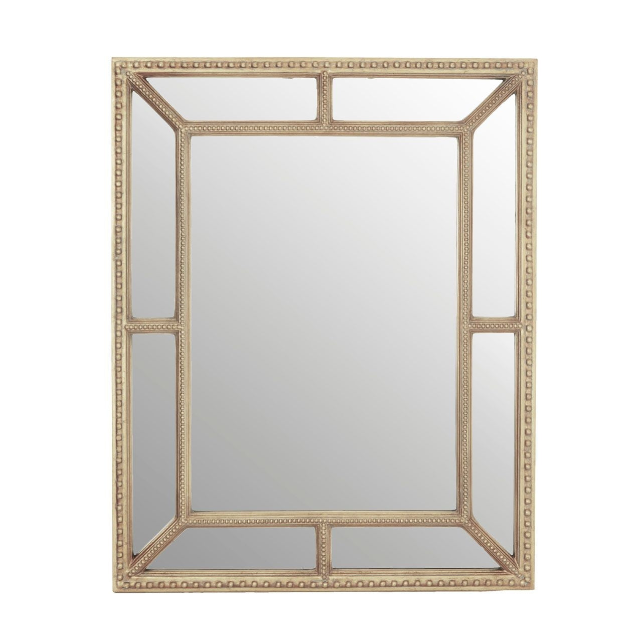 Wena Classic Style Wall Bedroom Mirror In Cream