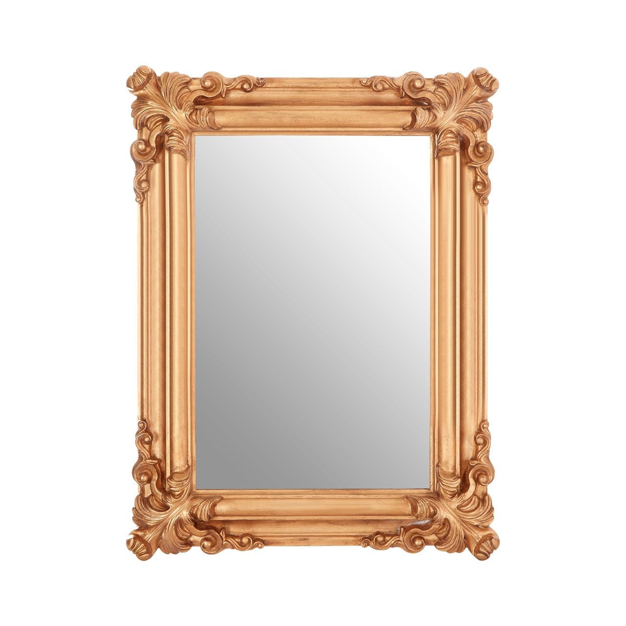 Georgia Symmetry Wall Bedroom Mirror In Gold