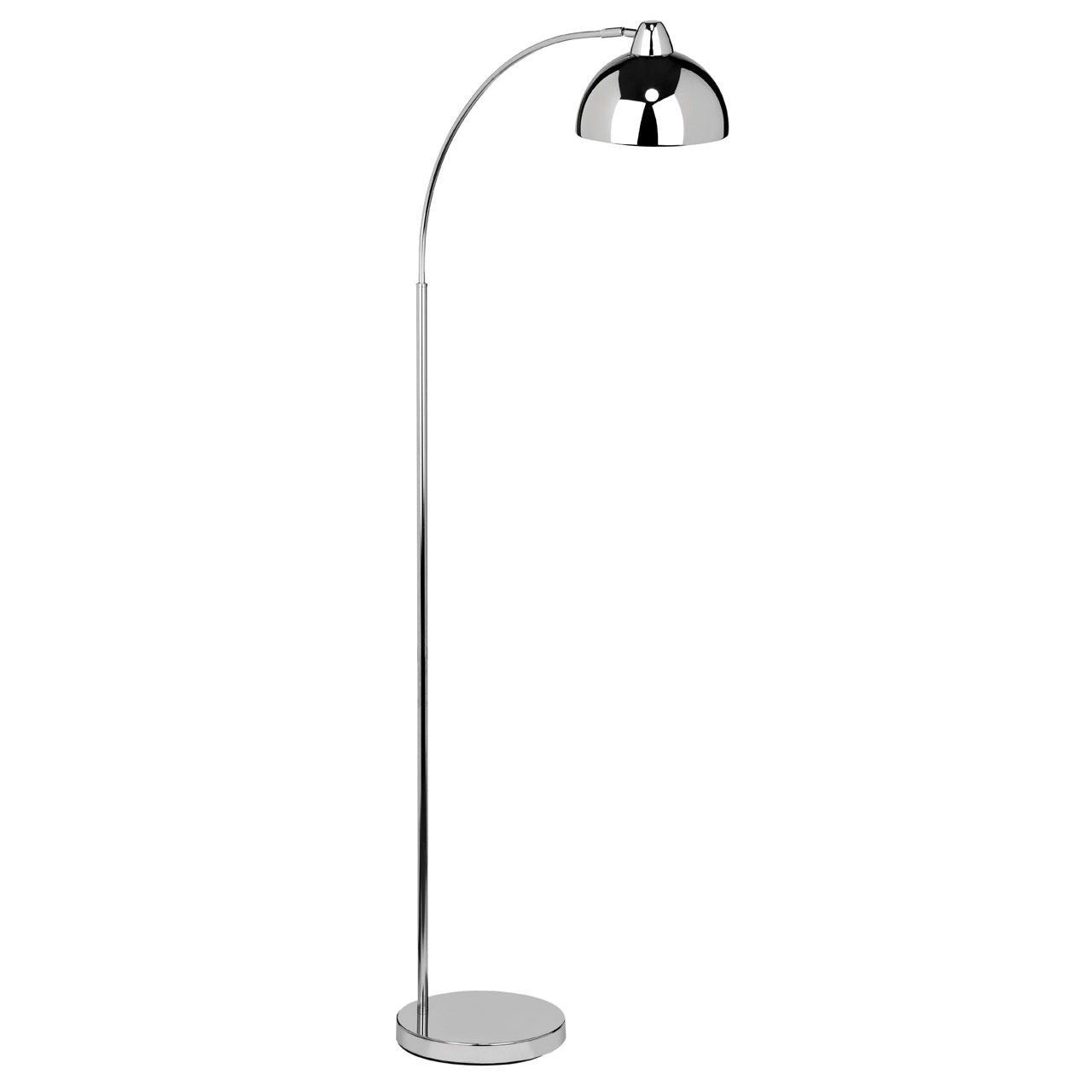 Calle Metal Floor Lamp In Chrome