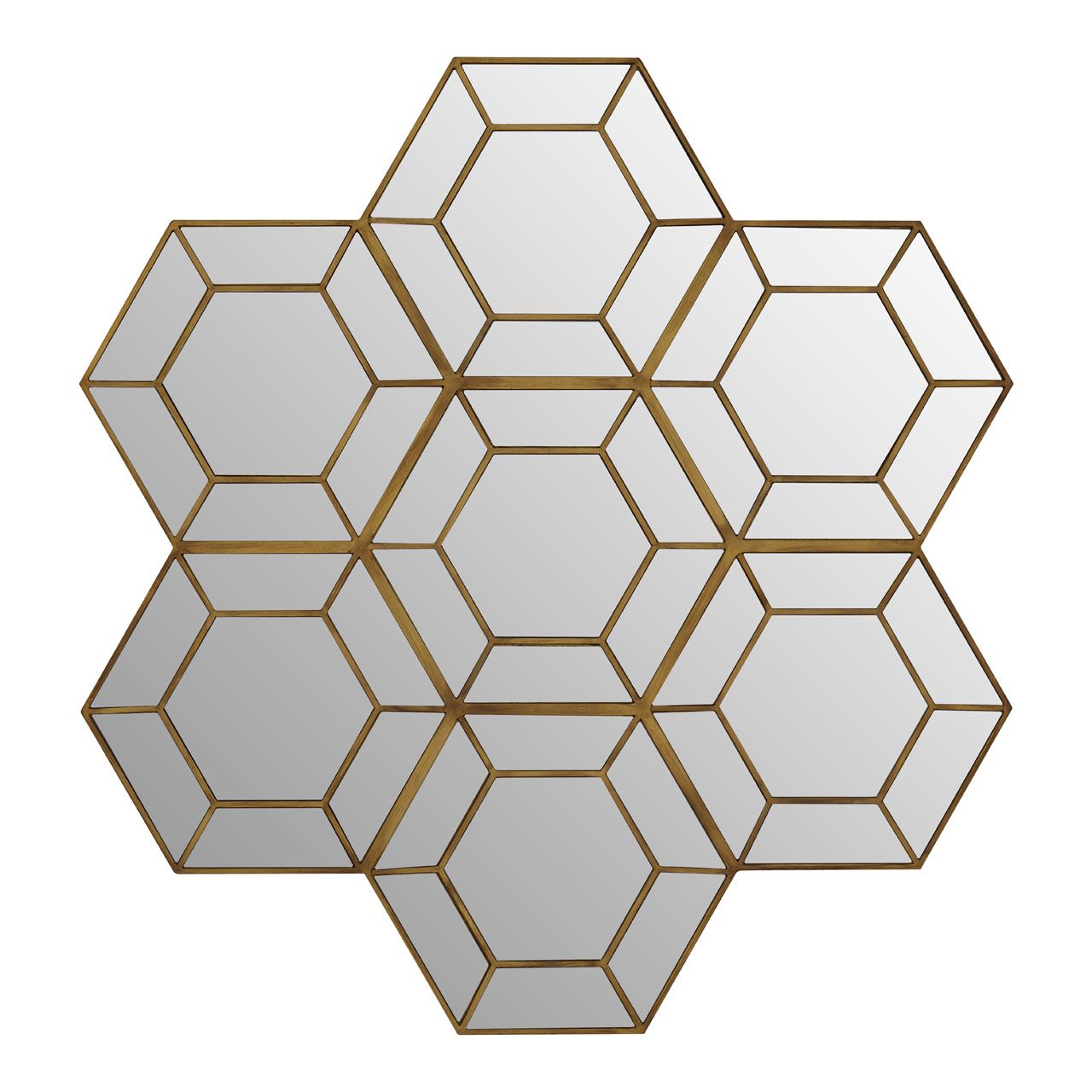 Riva Retro Design Wall Mirror With Wooden Frame