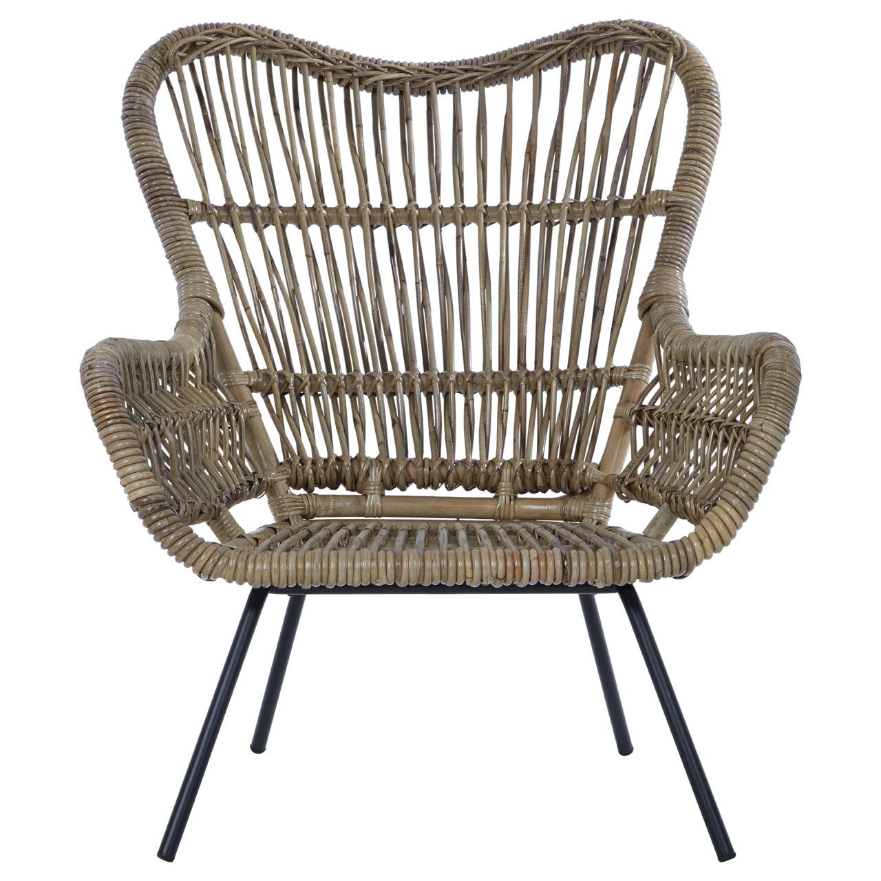Manado Kubu Rattan Bedroom Chair In Natural