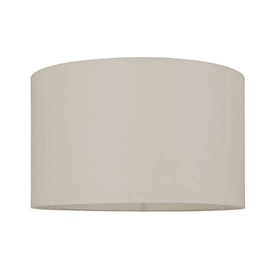Cylinder Cotton Fabric 16 Inch Shade In Taupe