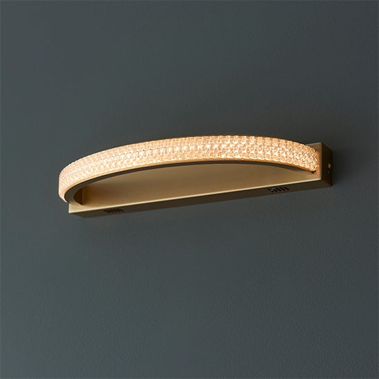 Lorenzo Wall Light In Satin Gold