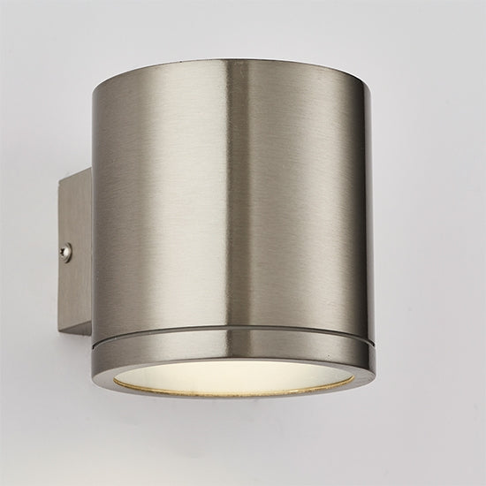 Nio LED Lights Wall Light In Brushed Stainless Steel