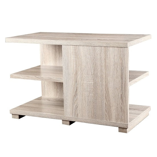 Oslo Wooden Coffee Table In Pale Washed Oak
