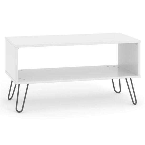 Enzo Small Marble Top Cage Coffee Table: Functional Elegance