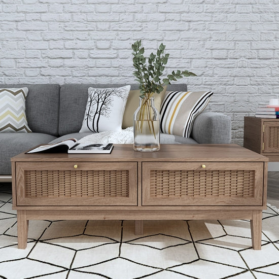 Add Glamour with the Biarritz Rectangular Mirrored Coffee Table