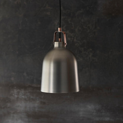 Lazenby Metal Ceiling Pendant Light In Aged Pewter