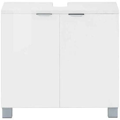 Atlas Wooden Bathroom Vanity Unit With 2 Doors In White