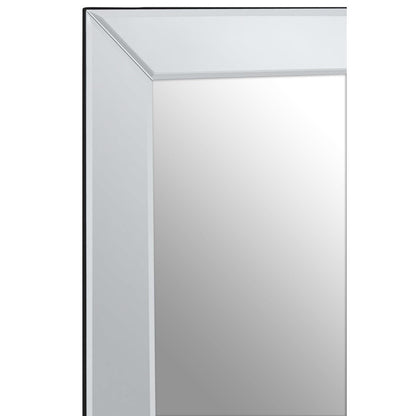 Sana Small Rectangular Wall Mirror With Wooden Frame