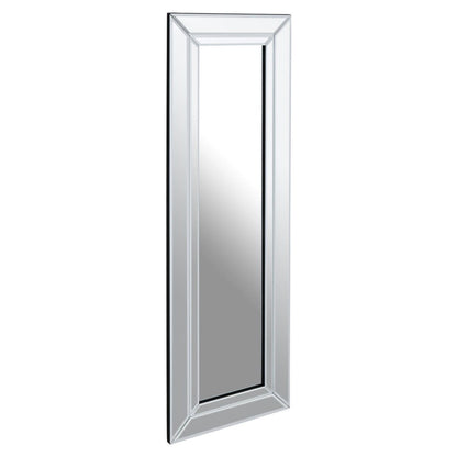 Sana Bevelled Design Frame Wall Mirror With Wooden Frame