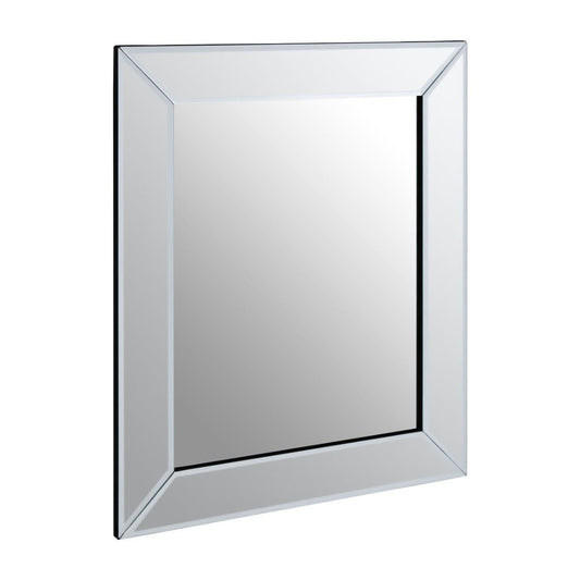Sana Square Wall Mirror With Wooden Frame