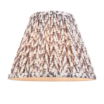 Higgledy And Leaf 25cm Pearl Grey Shade Table Lamp With High Gloss Cotswold Green Base