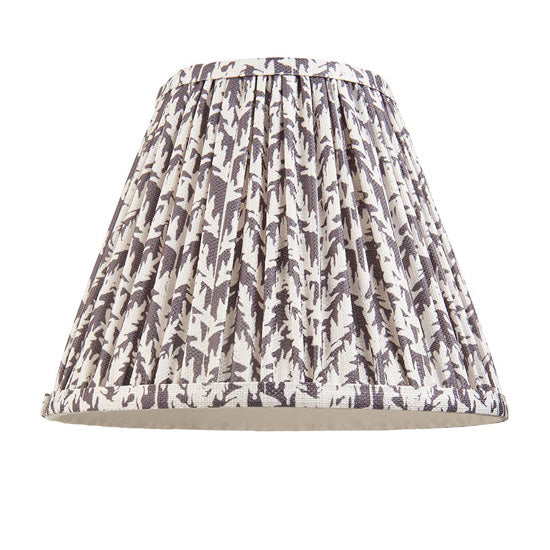 Higgledy And Leaf 25cm Pearl Grey Shade Table Lamp With High Gloss Marlin Blue Base