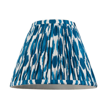 Higgledy And Ikat 25cm Marlin Blue Shade Table Lamp With High Gloss Marlin Blue Base