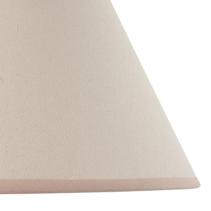 Myrtle And Ivy 30cm Vintage White Shade Table Lamp With Gloss Cotswold Green Base