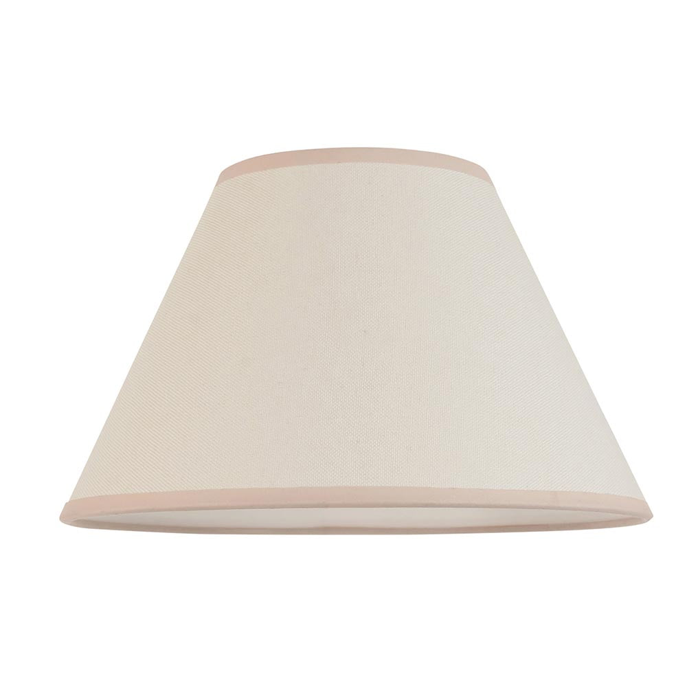 Myrtle And Ivy 30cm Vintage White Shade Table Lamp With Gloss Cotswold Green Base