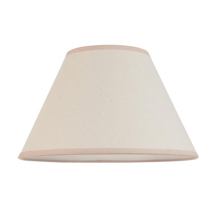 Myrtle And Ivy 30cm Vintage White Shade Table Lamp With Gloss Cotswold Green Base