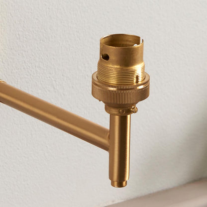 Dome Fold And Zigzag 16cm Pearl Grey Shade Wall Light In Brushed Aged Brass
