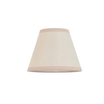 Step T Bar And Ivy 16cm Vintage White Shade Wall Light In Brushed Aged Brass